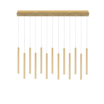 SOSPENSIONE LED PYPE ORO 65W 6110LM CCT 2,5X41X200CM